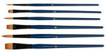 Golden Taklon Assorted Short Handle Brush Set 6 - ArtStore Online