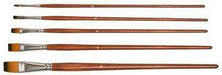 Golden Taklon Flat Brush Set 5 - ArtStore Online