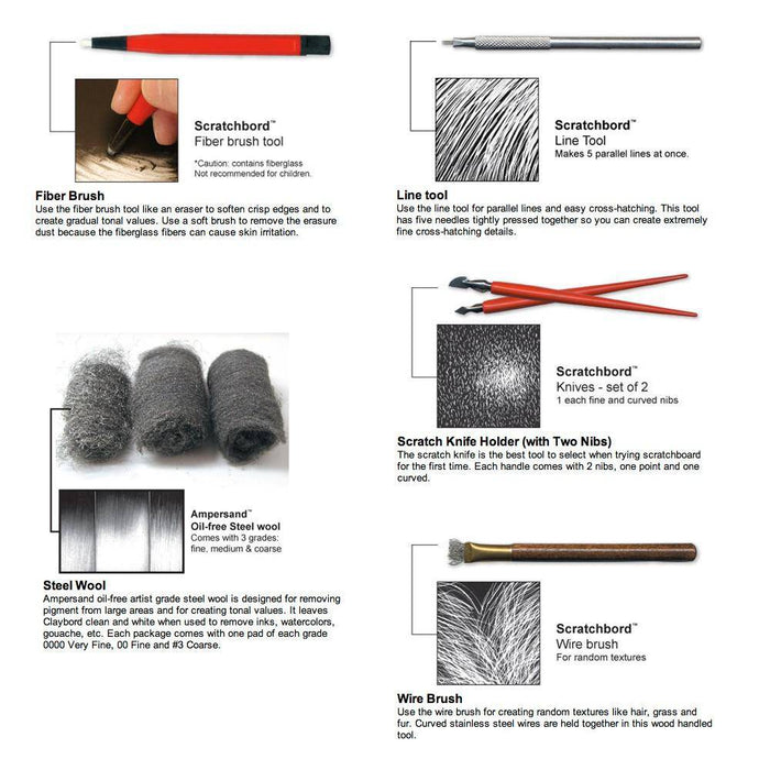 Ampersand Scratchboard Tools - ArtStore Online