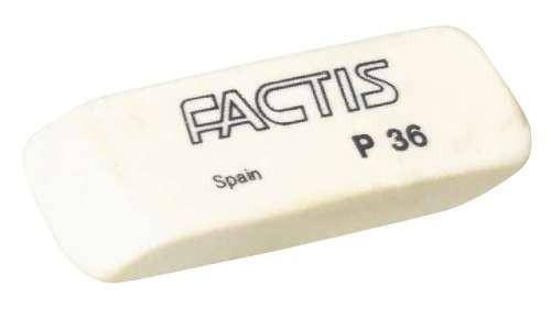 Factis White PVC Wedge Eraser P36 - ArtStore Online