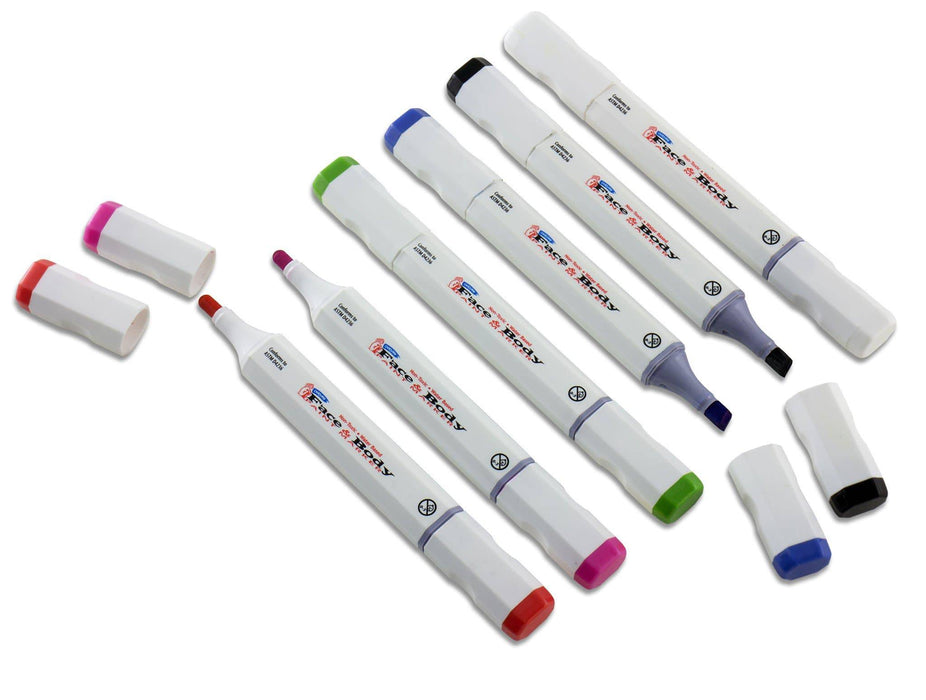 Derivan Face & Body Paint Marker (Yellow) - ArtStore Online
