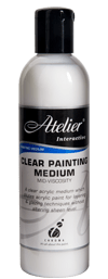 Atelier Clear Painting Medium 250ml - ArtStore Online