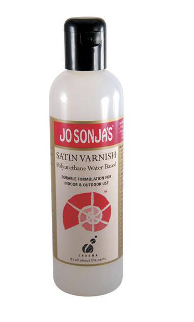 Jo Sonja Polyurethane Waterbased Varnish (Satin) - ArtStore Online