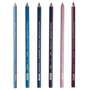 Prismacolor Coloured Pencils (Purples to Blues) - ArtStore Online