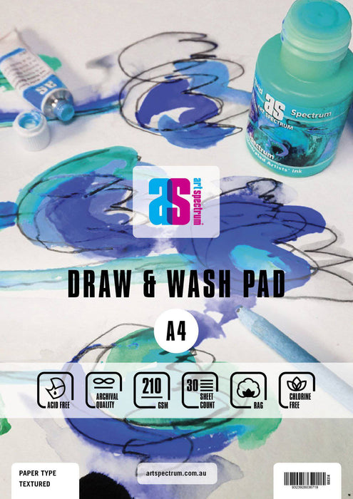 Art Spectrum Draw & Wash Pad (Textured)