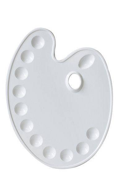 Plastic Kidney Palette Wells - ArtStore Online