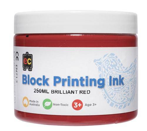 Educational Colours Block Printing Inks 250ml - ArtStore Online