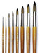 Isabey Isacryl 6512 Long Handle ROUND Artist Brushes - ArtStore Online