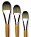 Isabey Isacryl 6572 Long Handle FILBERT Artist Brushes - ArtStore Online