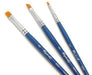 Raphael Kaerell 8264 Angled Flat Short Handle Brushes - ArtStore Online