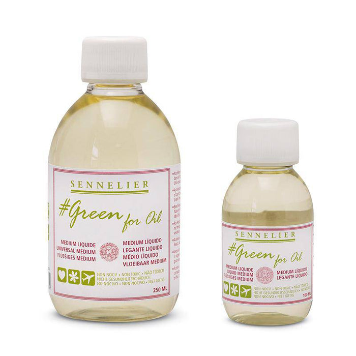 Sennelier Green for Oil Liquid Medium - ArtStore Online