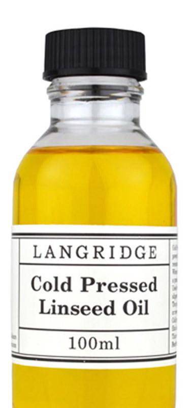 Langridge Artist Oil Cold Pressed Linseed Oil - ArtStore Online