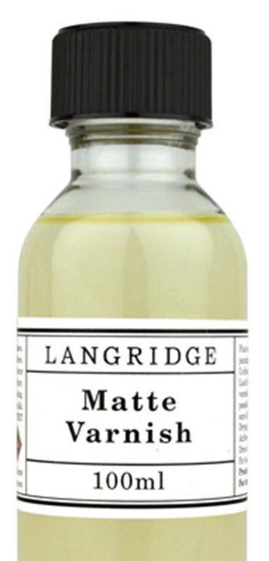 Langridge Artist Oil Varnish (Matte) 500ml - ArtStore Online