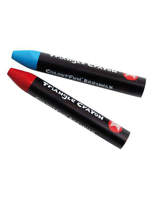 Micador Colourfun Beeswax Triangle Crayons - ArtStore Online