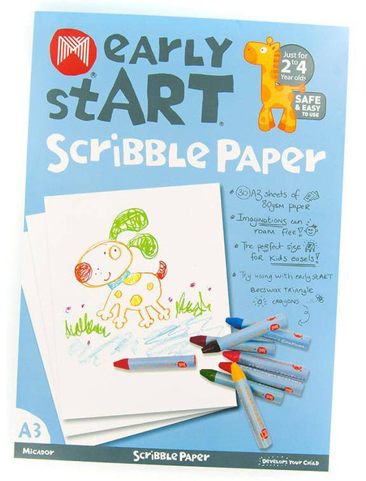 Micador Early Start Scribble Pad A3 - ArtStore Online