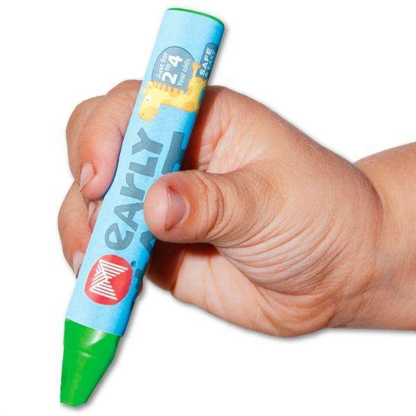 Micador Early Start Soft Triangle Crayons Pack 24 - ArtStore Online