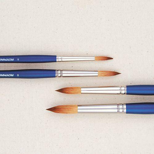 Roymac Revolution Round Taklon Brush - ArtStore Online