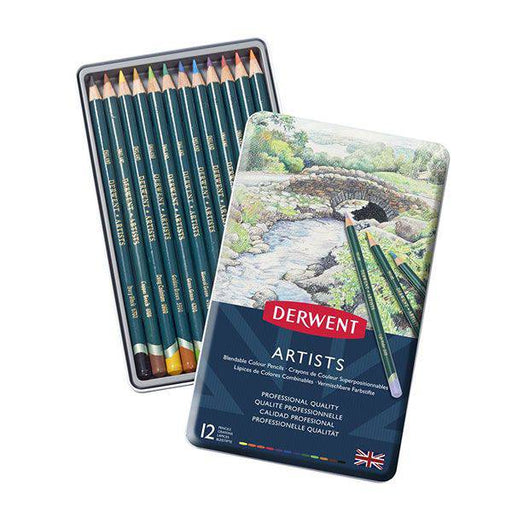 Derwent Artists Coloured Pencil Sets - ArtStore Online