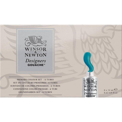 Winsor & Newton Gouache Primary Set 6 - ArtStore Online