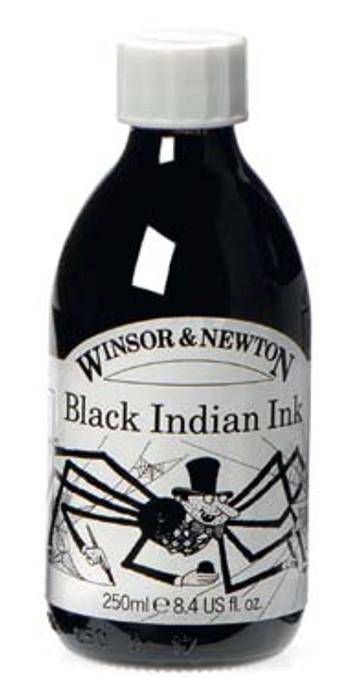 Winsor & Newton Waterproof Black Drawing Inks - ArtStore Online