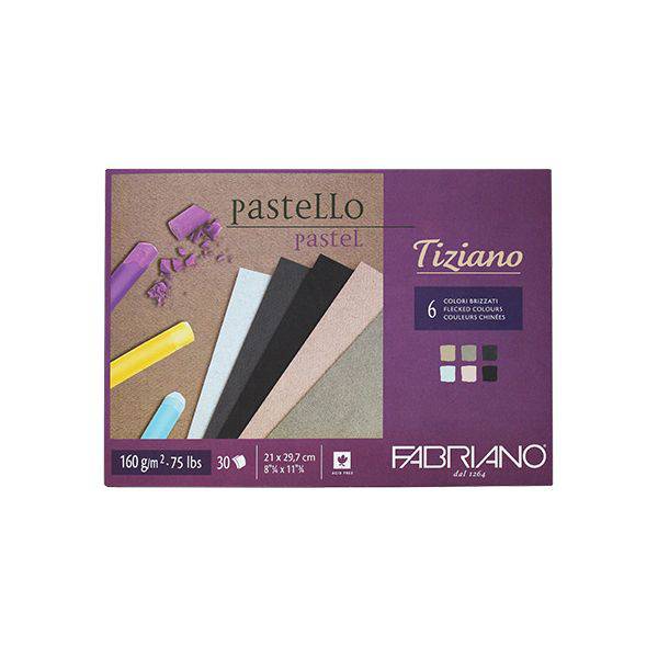 thumbnail image 2 of Fabriano Tiziano Pastel Paper - 50 Sheets A4 Llama Color 160 G/m² Rough Surface 2 of 11