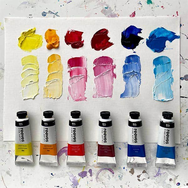 Reeves Fine Artist Oil Paints 50ml - ArtStore Online