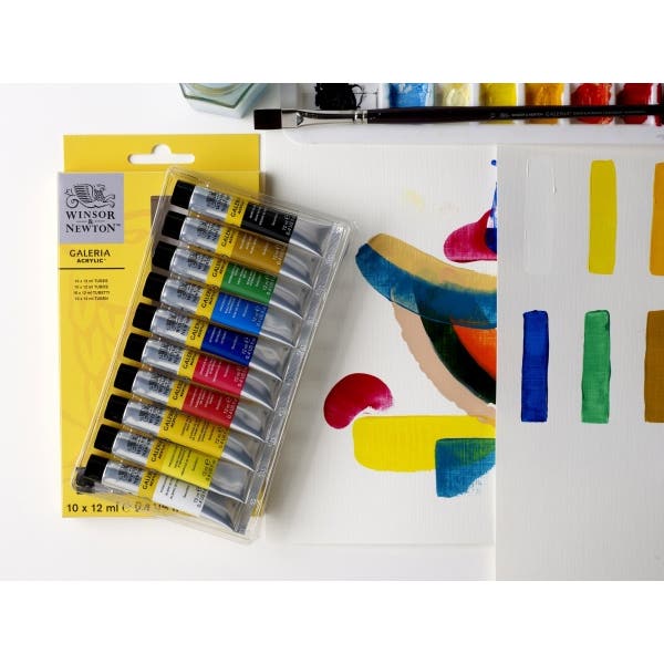 Winsor & Newton Galeria Acrylic Set 10 - ArtStore Online