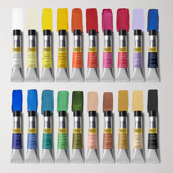 Winsor & Newton Galeria Acrylic Set 20 - ArtStore Online