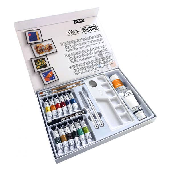 Pebeo Studio Acrylics Collection Box - ArtStore Online