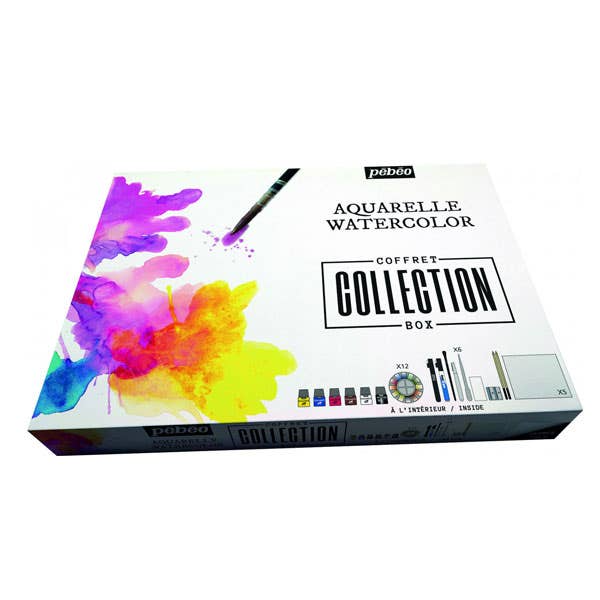 Pebeo Aquarelle Watercolour Collection Box - ArtStore Online