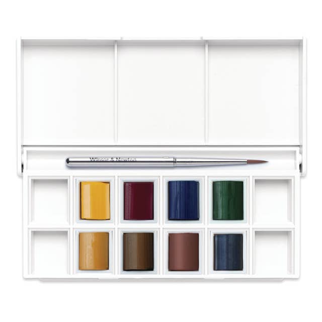 Winsor & Newton Cotman Half Pan Watercolour Pocket Set (Landscape) - ArtStore Online