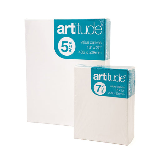 Artitude Thin Edge Canvas Bulk Packs - ArtStore Online