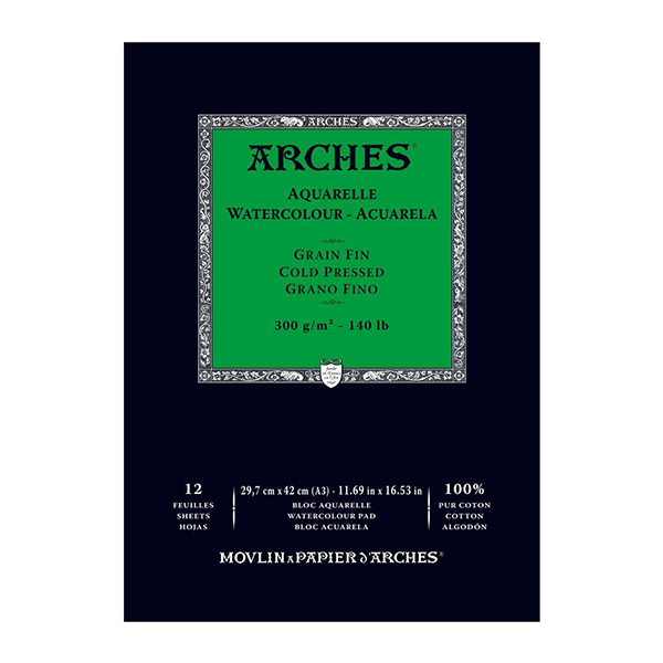 Arches Watercolour Pads 300gsm - ArtStore Online