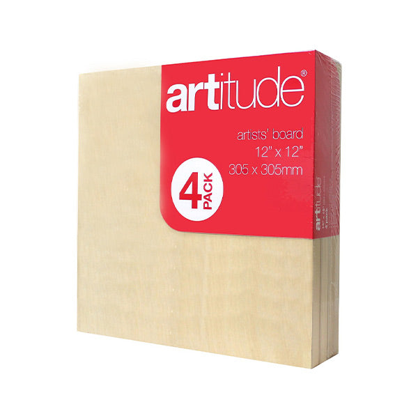 Artitude Artists' Wooden Thin Edge Boards - ArtStore Online
