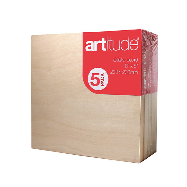 Artitude Artists' Wooden Thick Edge Boards - ArtStore Online