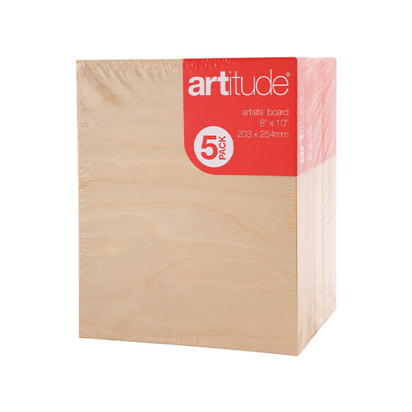 Artitude Artists' Wooden Thick Edge Boards - ArtStore Online