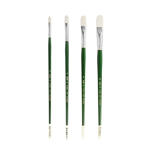 Neef 95 Stiff Synthetic Filbert Brushes - ArtStore Online