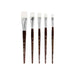 Neef 987 Taklon Short Flat Brushes - ArtStore Online