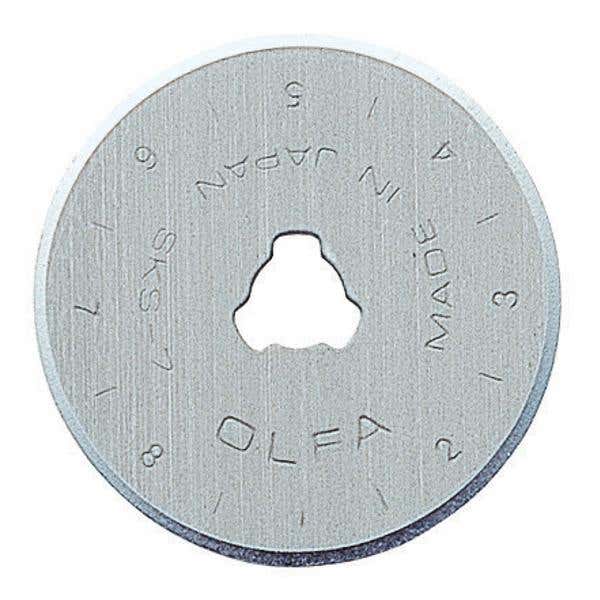 Olfa Small Rotary Cutter 28mm Replacement Blades Pack 2 - ArtStore Online