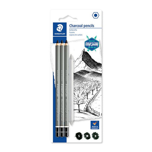 STAEDTLER Mars Lumograph Charcoal Pencil Set - ArtStore Online