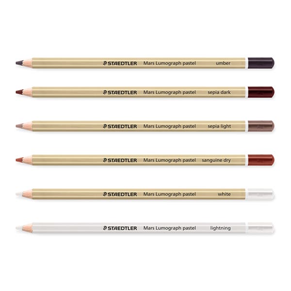 STAEDTLER Mars Lumograph Pastel Pencil Set - ArtStore Online