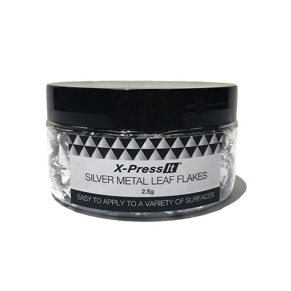 X-Press It Silver Metal Leaf Flakes - ArtStore Online