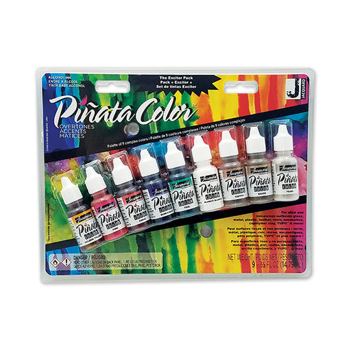 Jacquard Pinata Alcohol Inks Overtones Exciter Pack - ArtStore Online