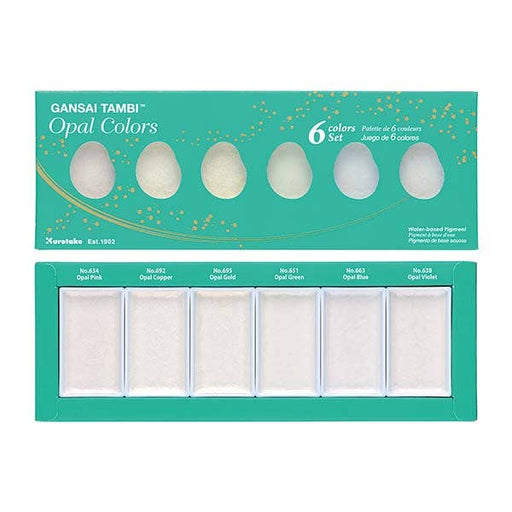 Kuretake Gansai Tambi Opal Watercolour Set - ArtStore Online