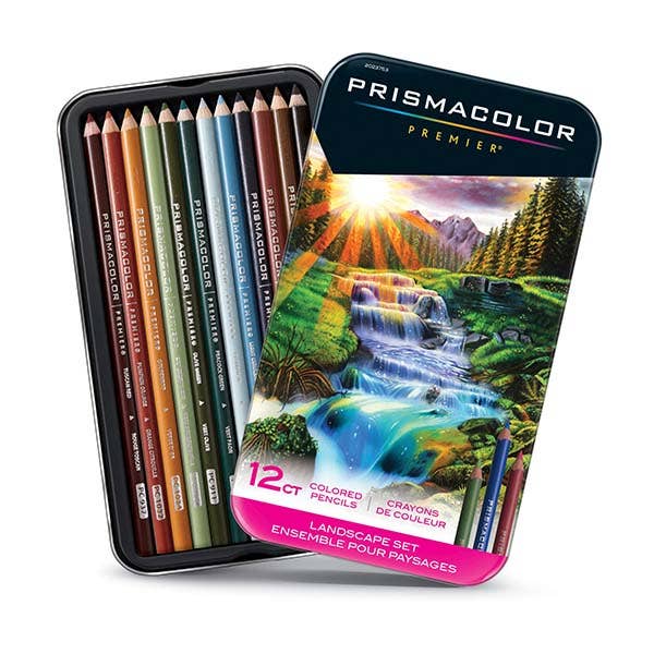 Prismacolor Premier Coloured Pencil Landscape Set 12 - ArtStore Online