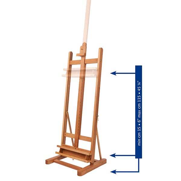 Mabef M09 Basic Studio Easel - ArtStore Online