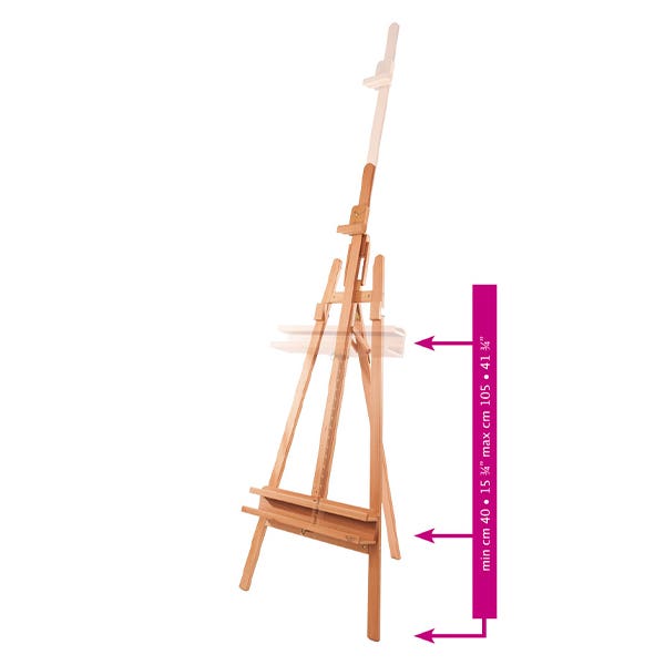 Mabef M11 Inclinable Lyre Easel - ArtStore Online
