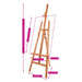 M13 Mabef Wooden Basic Lyre Easel - ArtStore Online