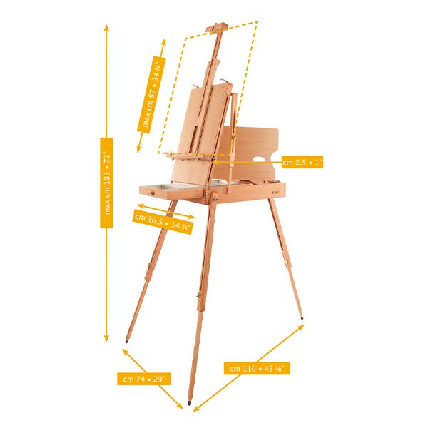 Mabef M22 Sketch Box Easel - ArtStore Online