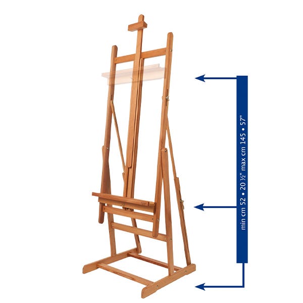 Mabef M08 Convertible Studio Easel - ArtStore Online